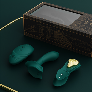 ZALO Legend Series AYA App-Controlled Wearable Stimulator Kit with G-Spot Attachment and Remote