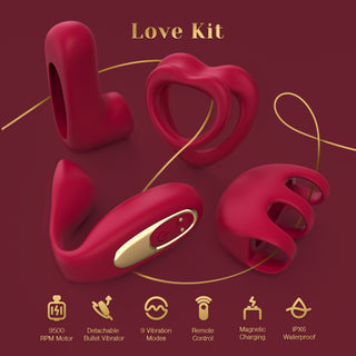 Tracy’s Dog LOVE Limited Edition Interactive 5-in-1 Couples Kit with Remote