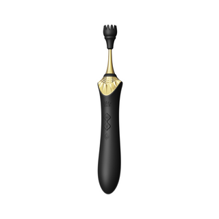 ZALO Legend Series Bess 2 Heating Clitoral Massager Kit with 4 Attachments