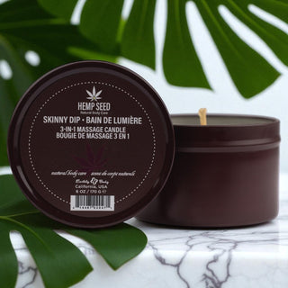 Earthly Body 3-in-1 Skinny Dip Massage Candle