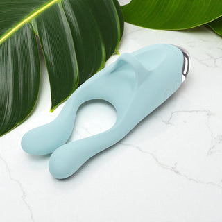 Couples Therapy Versatile Triple Motor Vibrating and Tapping Massager with Finger Loop