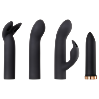 Four Play Bullet Kit with 3 Interchangeable Attachment Heads