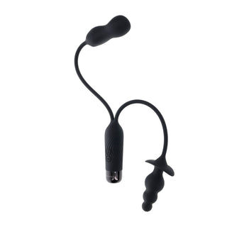 Double My Pleasure Double Motor Toy with 2 Vibrating Shapes from Gender X by Evolved