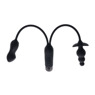 Double My Pleasure Double Motor Toy with 2 Vibrating Shapes from Gender X by Evolved