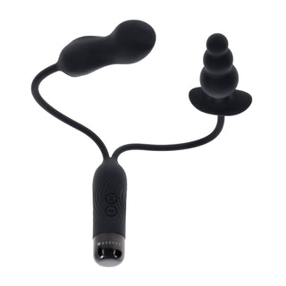Double My Pleasure Double Motor Toy with 2 Vibrating Shapes from Gender X by Evolved