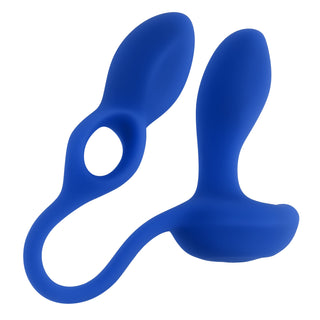 Back For More Wearable Vibrating G or P Spot Massager with Attached Vibe and Remote