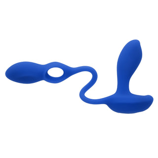 Back For More Wearable Vibrating G or P Spot Massager with Attached Vibe and Remote