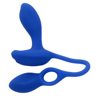Back For More Wearable Vibrating G or P Spot Massager with Attached Vibe and Remote