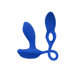 Back For More Wearable Vibrating G or P Spot Massager with Attached Vibe and Remote