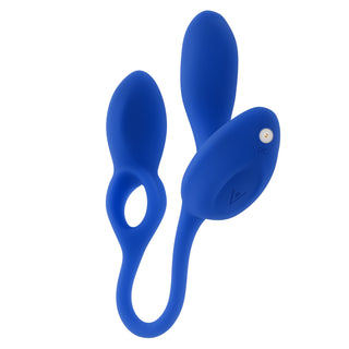Back For More Wearable Vibrating G or P Spot Massager with Attached Vibe and Remote