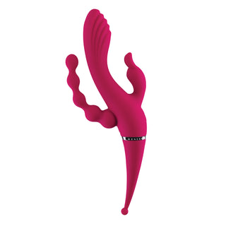 Four By Four Flexible Quadruple Stimulation Vibrator