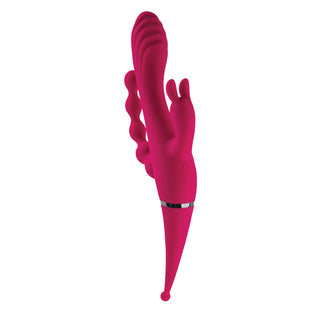 Four By Four Flexible Quadruple Stimulation Vibrator