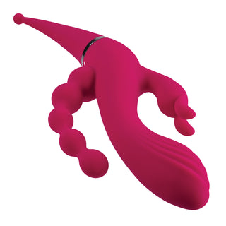 Four By Four Flexible Quadruple Stimulation Vibrator