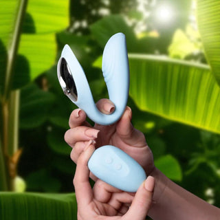 Maia HARMONIE Posable & Flexible Remote Control Dual Ended Vibrator with Roller Ball Action