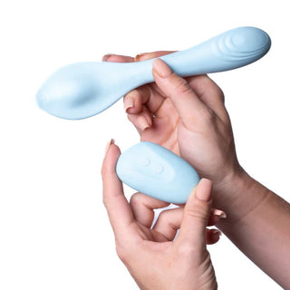 Maia HARMONIE Posable & Flexible Remote Control Dual Ended Vibrator with Roller Ball Action