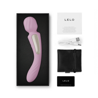 LELO SWITCH Textured Double-Sided Double Motor Luxury Wand Vibrator with App