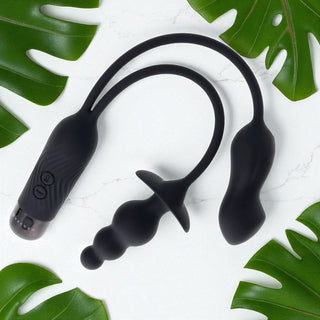 Double My Pleasure Double Motor Toy with 2 Vibrating Shapes from Gender X by Evolved