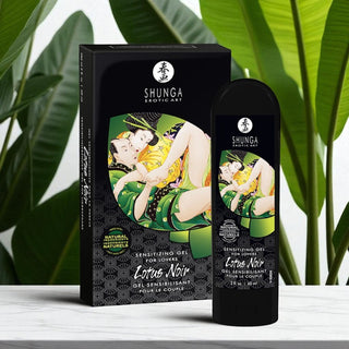 Shunga Lotus Noir Sensitizing Gel for Lovers