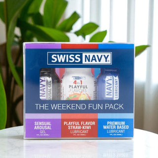 Swiss Navy Weekend Fun Pack Lubricant Sampler