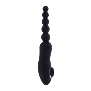 Let It Bead Vibrating Anal Beads with Turbo Mode and Powerful Clitoral Suction