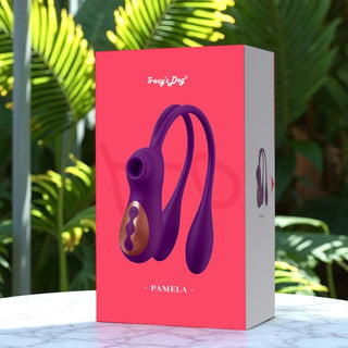 Tracy’s Dog PAMELA Triple Motor Air Pulse Stimulator with Warming Feature and Double Bullets