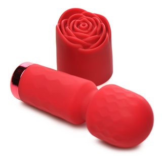 Bloomgasm Pleasure Rose Petite Mini Silicone Rose Wand Set