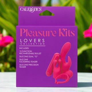 Pleasure Kits Lovers Collection Bullet Set with 3 Tips