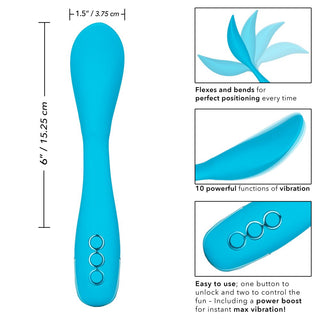 California Dreaming Palm Springs Pleaser Poseable Vibrator