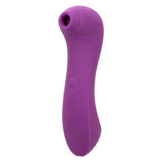 Couture Collection Dual Pleasure Wand with Air Pulse and Vibration