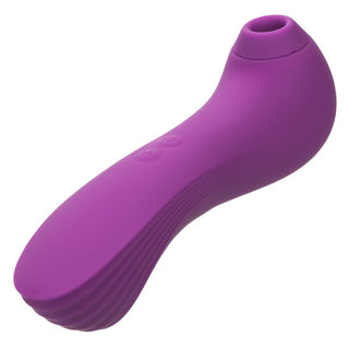 Couture Collection Dual Pleasure Wand with Air Pulse and Vibration