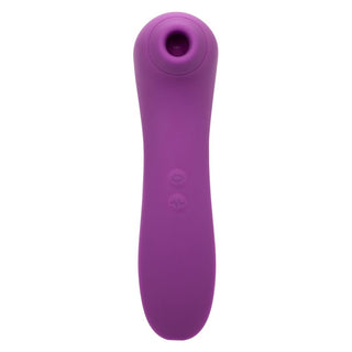Couture Collection Dual Pleasure Wand with Air Pulse and Vibration