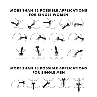 Satisfyer Endless Fun Dual Ended Multi-Play Massager with Swivel Head