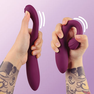 Tracy’s Dog OG 3 3-in-1 Poseable Pleasure Air Dual Stimulator with Detachable Vibrator
