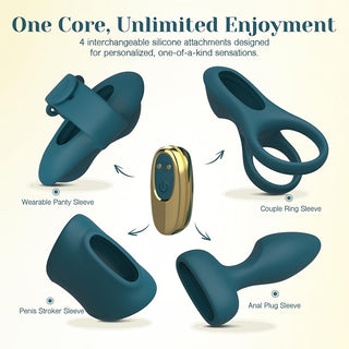 Tracy’s Dog Maxikit Couple Vibrator Kit