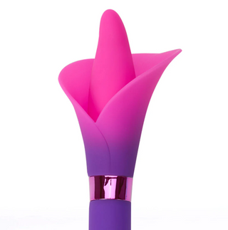 Fierce by Maia VALA Dual Jaguar Motor Dual Ended Flower Vibrator with Pliable Stem