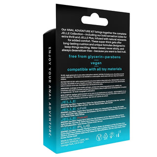 Wicked Anal Adventure Lube Variety Kit