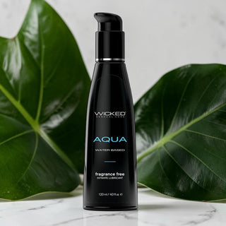 Wicked Aqua Water Based Lubricant with Olive Leaf Extract