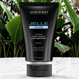 Wicked Jelle Chill Cooling Water Based Anal Lubricant