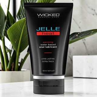 Wicked Jelle Heat Warming Water Based Anal Lubricant