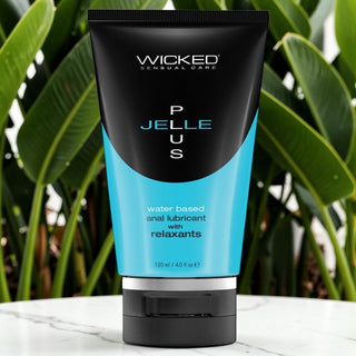 Wicked Aqua Jelle Plus Anal Lubricant with Relaxants
