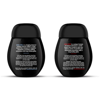 Wicked Sensual Care Sensation Kit Aqua Heat + Chill Water Based Warming & Cooling Lube Set