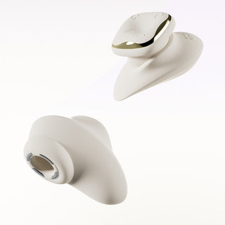 ZALO Deya Wearable Smart Dual Vibrator with E-Stim, Magnetic Fastener, and App Control