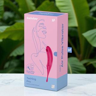 Satisfyer Twirling Pro With Circulation, Air Pulse, and Connect App