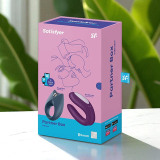 Satisfyer Partner Box 2 with App Controlled Couples Vibe + Vibrating C-Ring