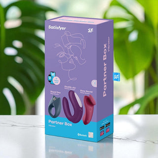 Satisfyer Partner Box 3 With App Controlled Undie Vibe + Couples Vibe + Vibrating Ring