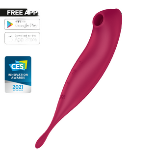 Satisfyer Twirling Pro With Circulation, Air Pulse, and Connect App