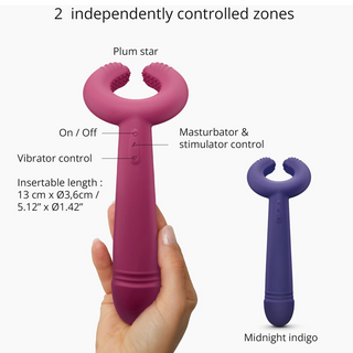 Love to Love Please Me Triple Motor Flexible Multi-Play Vibrator & Masturbator