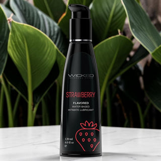Wicked Aqua Strawberry Flavored Lubricant